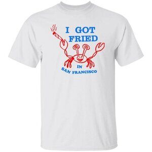 Ziggy Stardust I Got Fried In San Francisco Graphic T-Shirt Space Oddity Tee 17